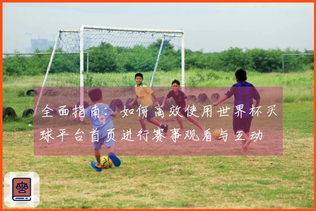 全面指南：如何高效使用世界杯买球平台首页进行赛事观看与互动