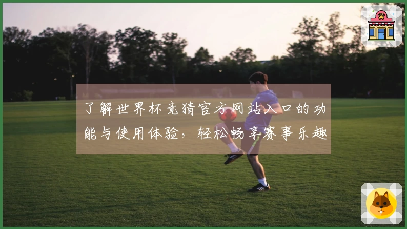 了解世界杯竞猜官方网站入口的功能与使用体验，轻松畅享赛事乐趣